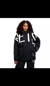 Chaqueta Negra Nike Ambush X Colección NBA Brooklyn Nets Logo Talla L - Imagen 1 de 12