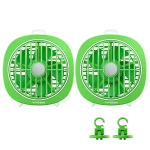 VIVOSUN AeroWave D4 4” 2 Pack Grow Tent Clip Fan Detachable 3 Speed Multi-use - Picture 1 of 9