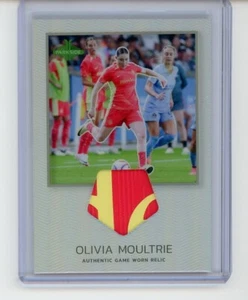 PARCHE DE 2 COLORES USADO JUEGO PARKSIDE PACIFIC NWSL 2024 RELIQUIA OLIVIA MOULTRIE #1 - Imagen 1 de 2