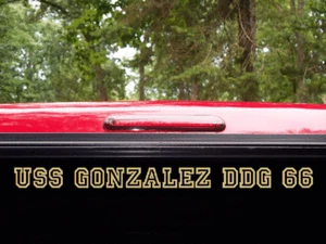 USS GONZALEZ DDG 66 Decal US NAVY Military USN S01 - Picture 1 of 2