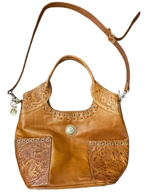 Bolso Bandolera American West Convertible con Cremallera Superior Cuero Doble Asa Foto 1 de 4