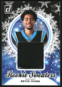 2023 Donruss Rookie Holiday Sweater #1 Bryce Young Jersey - Picture 1 of 2