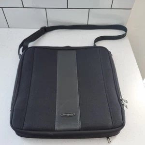 Samsonite 1910 Black Business Laptop Case Travel Carry Shoulder Bag - Bild 1 von 11