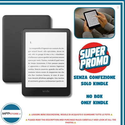Kindle Paperwhite 11ª Gen 16GB Negro Sin Embalaje, Solo Kindle Con Defecto - Imagen 1 de 4