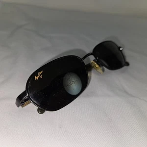 Maui Jim MJ-133-02 Hilo Sonnenbrille *NUR GESTELL* schwarz/grünes Gestell - gebraucht - Bild 1 von 12