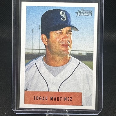 2002 Bowman Heritage - Edgar Martinez #19 - Image 1 of 2