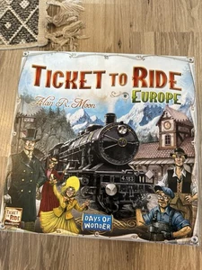 Ticket to Ride Europe Days of Wonder Board Game DO7202 - Picture 1 of 2