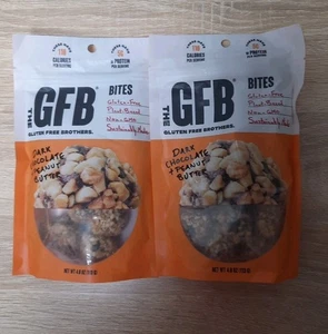 4 Packungen Glutenfreie Häppchen, Dunkle Schokolade + Erdnussbutter, 4 oz (113 g)  - Bild 1 von 3