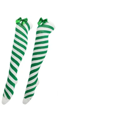 Ladies Top Stay Up Thigh High Over the Knee Socks Extra Long Cotton Stockings US - Image 1 of 4