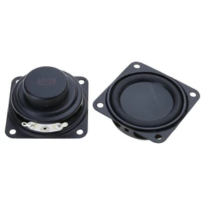 2Pcs Speakers 4Ohm 5W Speakers Loudspeaker Rubber Side Speakers Amplifi - Bild 1 von 8