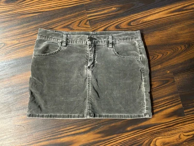 Minifalda de Colección Gris Búfalo Talla 28 Elástica Años 90 Y2K Foto 1 de 4