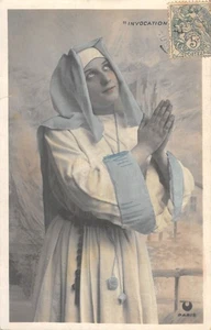 CPA RELIGION / BONNE SOEUR / NONNE / INVOCATION - Picture 1 of 1