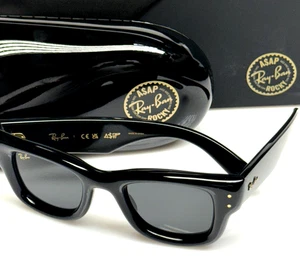 Gafas de sol Ray-Ban X A$AP Rocky Wayfarer Puffer ultra negras Awge RB4940 601/87 - Imagen 1 de 4