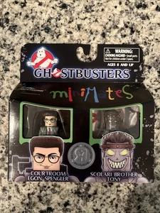 Ghostbusters Minimates Courtroom Egon Spengler & Scolari Brother Tony set figure - Foto 1 di 1