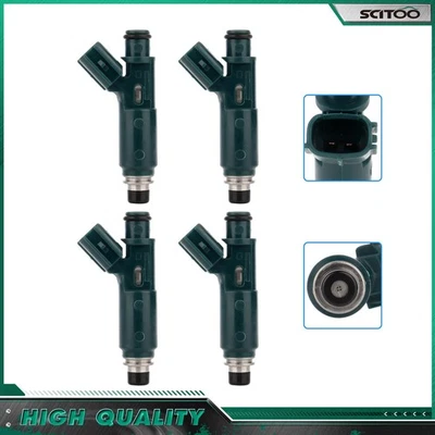 For Toyota for corolla Chevrolet Prizm 1998-1999 1.8L 4pcs Fuel Injectors - Image 1 of 4