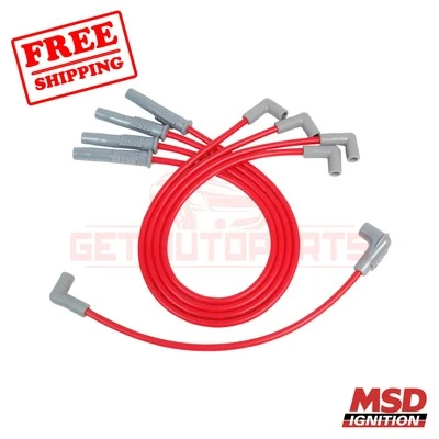 MSD Spark Plug Wire Set for Ford Mustang 1983-1990 - Imagem 1 de 2