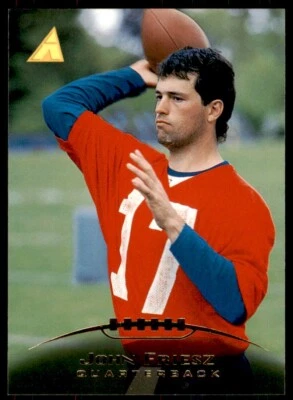 1995 Pinnacle #57 John Friesz - Image 1 of 2