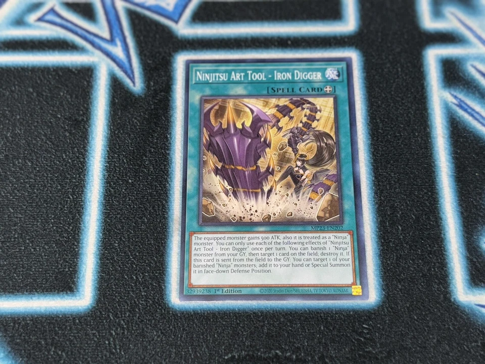 Ninjitsu Art Tool - Iron Dragon - Mp23 - Common - Yugioh - LP - Image 1 of 1