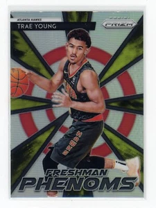 2018-19 Panini Prizm Freshman Phenoms Silver Prizm TRAE YOUNG RC #21 - Picture 1 of 2