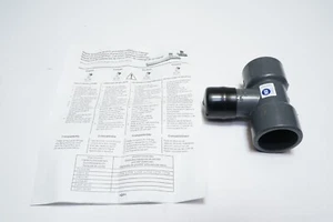 Nuevo GF SIGNET MPV8T015F PVC INSTALACIÓN FLOW TEE, 1.5"" SOCKET SOLDADO Envío GRATIS - Imagen 1 de 8