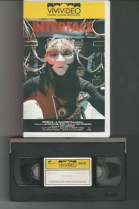 VHS INTERFACE (JOHN DAVIES,LAURA LANE) VIVIVIDEO 1984 EX NOLEGGIO - Foto 1 di 2