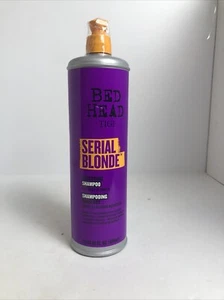BED HEAD by Tigi (UNISEX) - SERIAL BLOND RESTORING SHAMPOO 20.29 US OZ. 600ml. - Picture 1 of 3