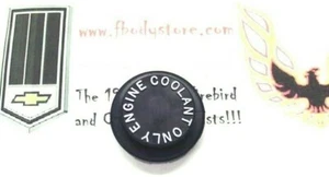 1978-92 CAMARO 82-92 FIREBIRD TRANS AM - COOLANT RESERVOIR BOTTLE CAP - VENTED - Bild 1 von 1