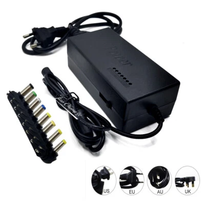 DC12V/15V/16V/18V/19V/20V/24V 4-5A 120W AC Universal Power Adapter Charger - Image 1 of 4