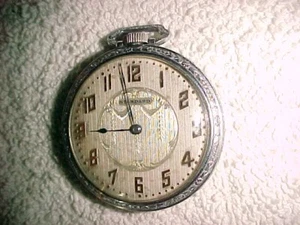 antique NEW YORK STANDARD Art Deco Watch - 12 size - SNAP CASE Not Running - Picture 1 of 6