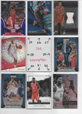 Houston Rockets ** SERIAL #'d Rookies Autos Jerseys ** ALL CARDS ARE GOOD CARDS