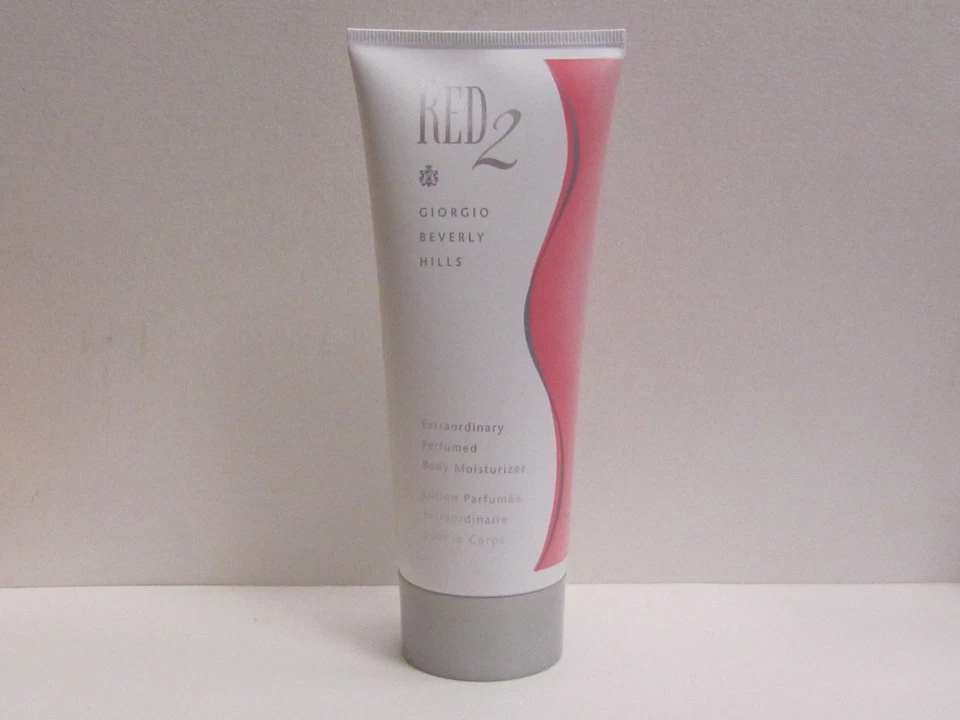 Red by Giorgio Beverly Hills 1.6 Oz Extraordinary Perfumed Body Moisturizer X2