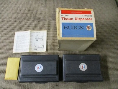 1965-69 Buick Skylark GS Wildcat Electra NOS Door Mount Tissue Dispensers 981399 - Image 1 of 4