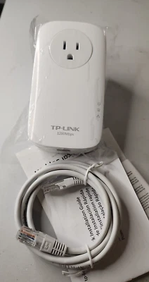 TP-Link TL-PA8010P AV1200 Gigabit Passthrough Powerline Adapter Single Unit - Image 1 of 4