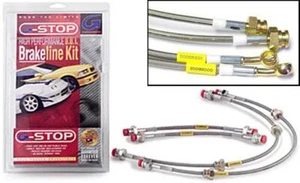 Tubi freno intrecciati Goodridge CLG PER Austin 1100/1300 (BMC) 1962 - 1974 - Foto 1 di 1