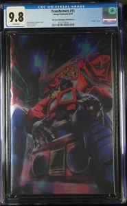 Transformers #16 2025 CGC 9.8 Mico Suayan Variant Big Time Collectibles Edition - Picture 1 of 2