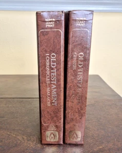 Super Riesen Druck Bibel Altes Testament Vol. I & II Old-Time Gospel Hour Edition - Bild 1 von 8