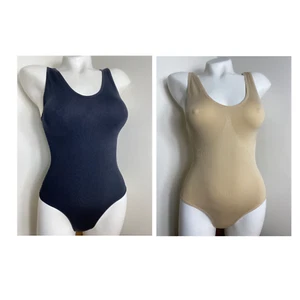 Bodyfit Smooth Line Bodysuit Light Control Wear Black and Nude Sizes Small to XL - Picture 1 of 19