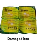 4 x 20 Tablet Senna Pods 7.5mg  Herbal Relieve Constipation for Adults 18+ Age