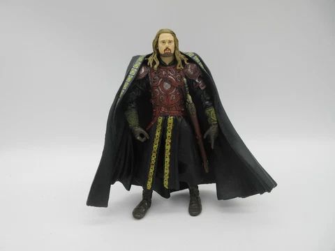 LOTR ROTK Return of the King CEREMONIAL ARMOR EOMER 6” Action Figure COMPLETE Cover