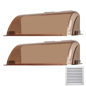 2Pcs Magnetic Air Deflector ,Vent Air Deflectors Heat Deflector PP Adjustable - Picture 1 of 9