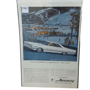 Vintage 1965 Mercury Move Ahead mit Mercury Werbung - Bild 1 von 4