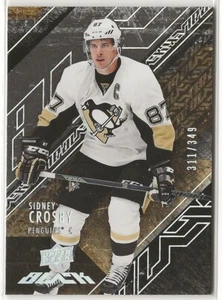 2015-16 UD Black #23 Sidney Crosby 311/349 Pittsburgh Penguins Upper Deck - Picture 1 of 2