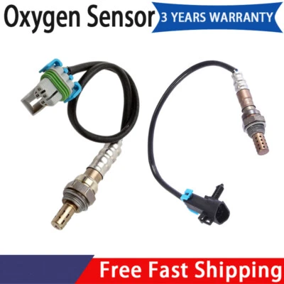 Sensor de oxígeno arriba+abajo 2 piezas para Chevrolet 2009-2012 Malibu 2015-2017 Equinox 2,4 L Foto 1 de 4