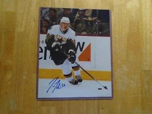 Foto de hockey autografiada de Jussi Jokinen de 8"" x 10"" estrellas de Dallas - Imagen 1 de 2