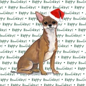 Chihuahua Coasters Christmas Themed - Picture 1 of 2