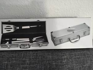 Grillset BBQ Barbecue Set 4 Teilig mit Koffer NEU & OVP - Bild 1 von 2