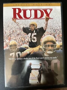 * Rudy - Special Edition - Sean Astin - Jon Favreau - Very Good DVD - Picture 1 of 2