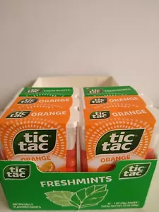 Tic Tac Mixed Lot Orange Fruit And Fresh Mints, On-the-Go 6 Count 1oz Packages - Picture 1 of 1