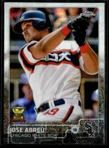 2015 Topps Chrome Prism Refractor Jose Abreu #180 ST1 - Picture 1 of 2
