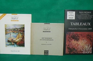 3 catalogues vente enchères DOUAI tableaux sculptures belles illustartions - Imagen 1 de 2
